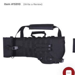 Rothco Black Tactical Molle Rifle Scabbard